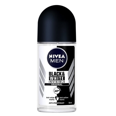 Nivea (Men) Invisible Black & White Roll On