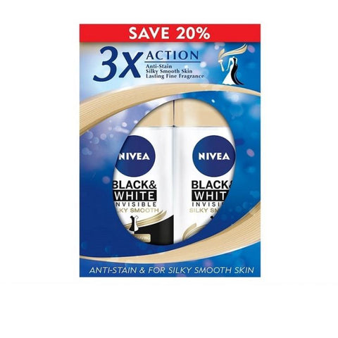 Nivea (Women) Black & White Invisible Silky Smooth Roll On