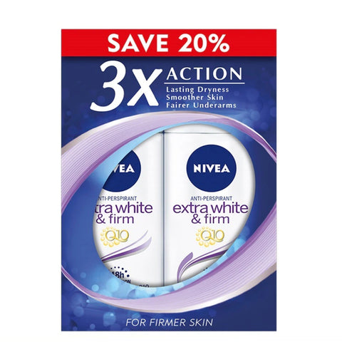 Nivea (Women) Extra White & Firm Q10 Roll On