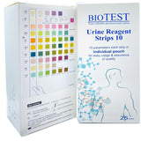 BioTest Urine Reagent Strips 10 Parameter