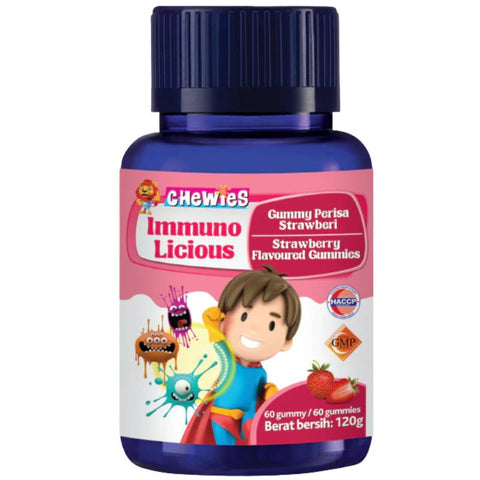 Chewies Immunolicious Gummy (Strawberry)