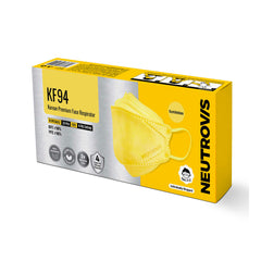 Neutrovis KF94 Korean Premium 4Ply Face Respirator Kids Face Mask (Bumblebee)