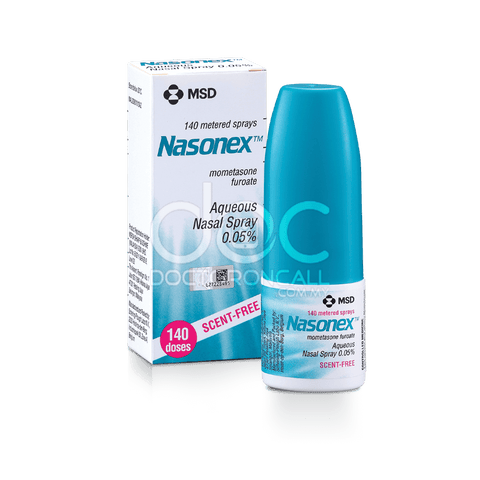 Nasonex 0.05% Aqueous Nasal Spray