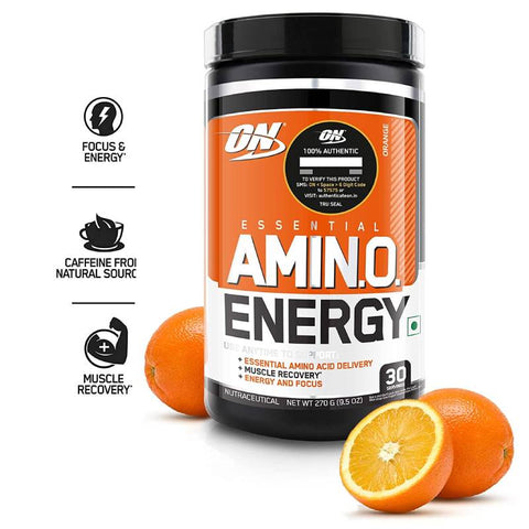 Optimum Nutrition Essential Amino Energy Orange Cooler Powder