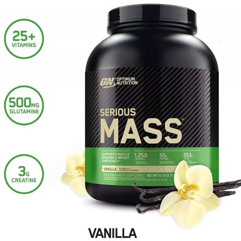 Optimum Nutrition Serious Mass Vanilla Powder
