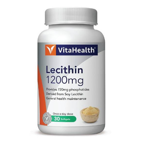 VitaHealth Lecithin 1200mg Capsule