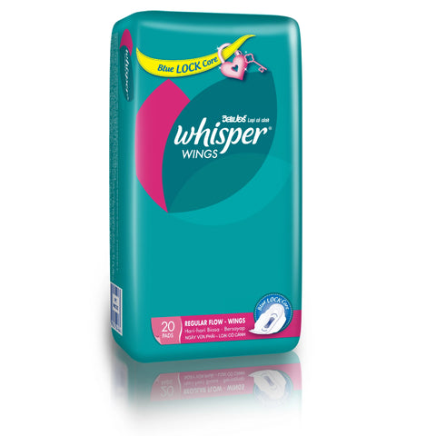 Whisper Regular Flow With Wings Pads