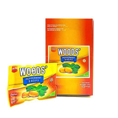 Woods Peppermint Drops Lozenges - Orange