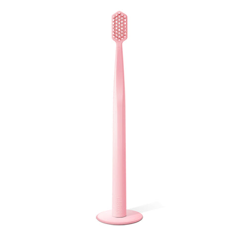 Ukiwi Natural Oral Care Macaron Ultra Wide Toothbrush (Cherry) Pink